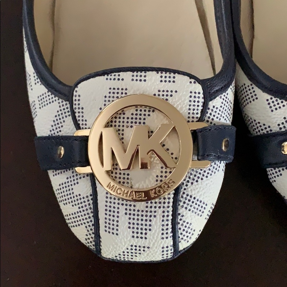 Michael Kors flats navy & white - Picture 2 of 7